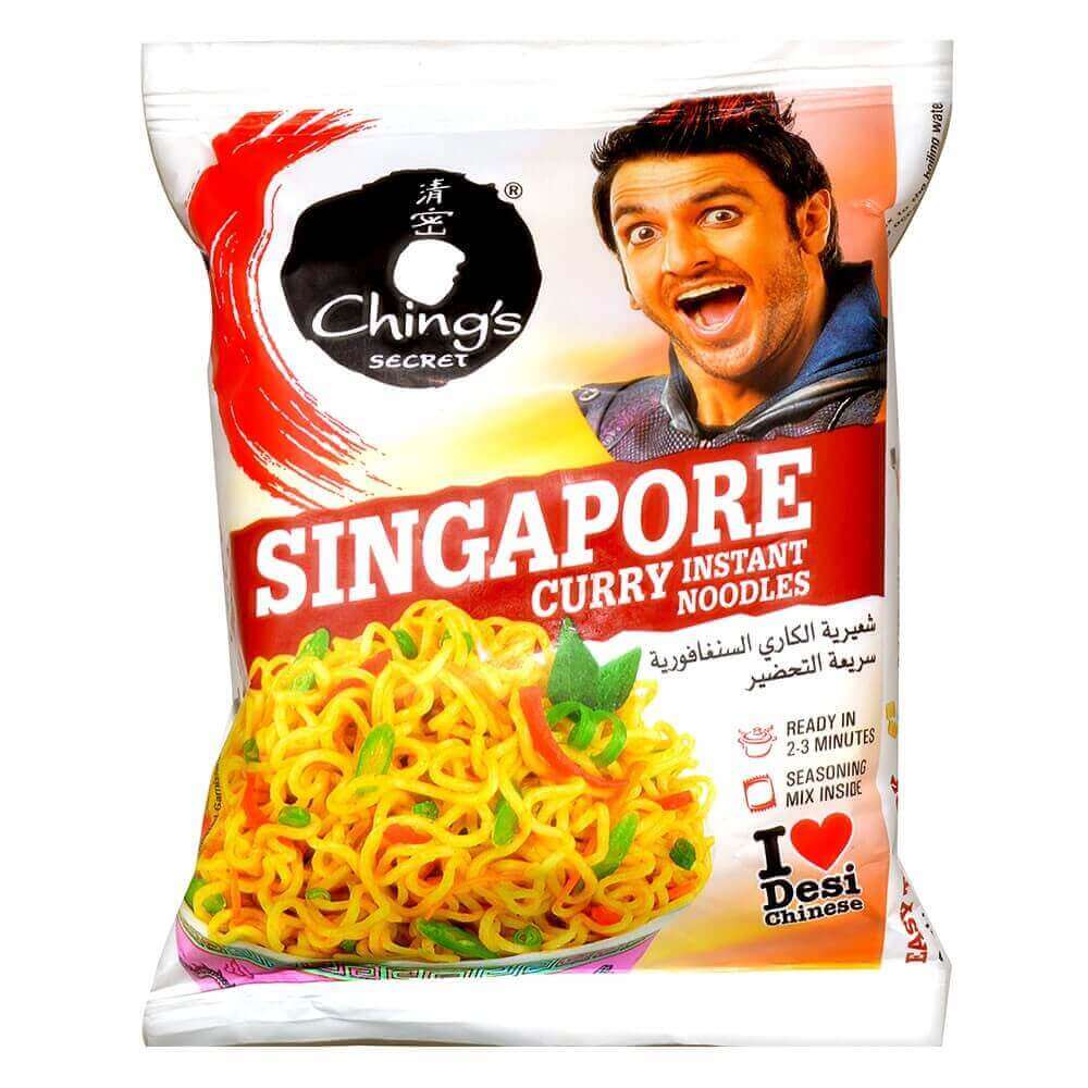 Ching's Singapore Curry Noodles (Pack of 2) 60g