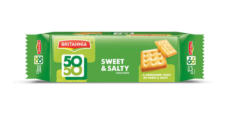 Britannia 50-50 Sweet n Salty 51g