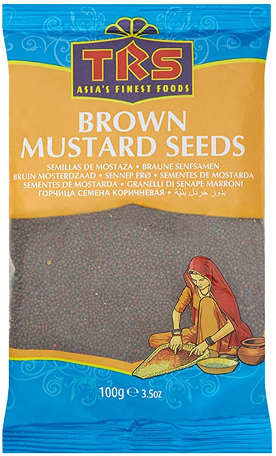 TRS Brown Mustard Seeds � Authentic Indian Spice