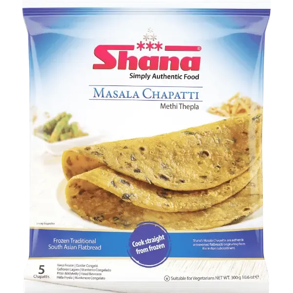 Shana Masala Chapatti (Pack of 2)5pcs 300g