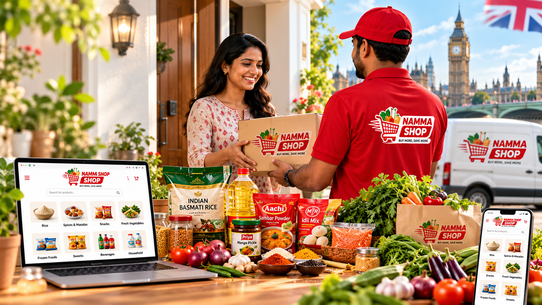 Indian Online Grocery Delivery in the UK: Everything You Need to Know