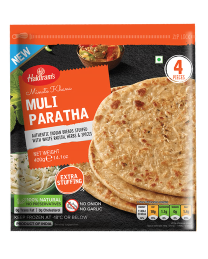 Haldiram's Muli Paratha 400g (Pack of 2)