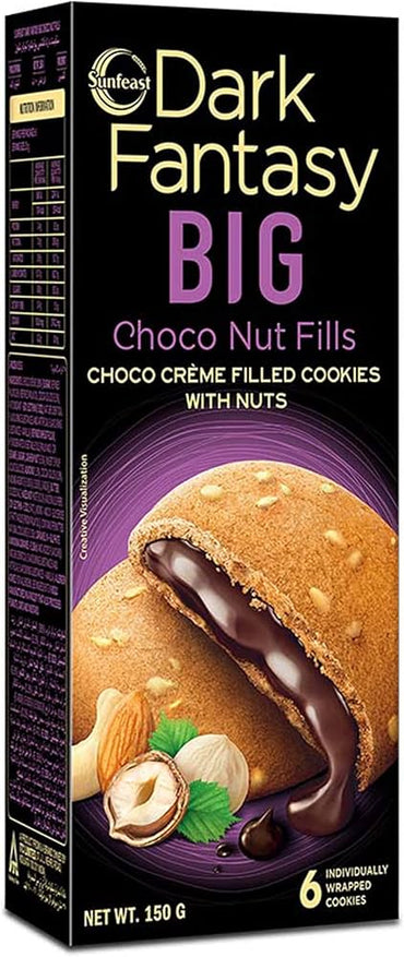 DARK FANTASY BIG CHOCO NUT FILLS 150G