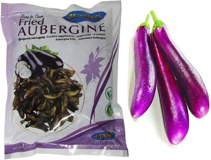 Mathangi Fried Aubergine 250g - Crispy & Flavorful