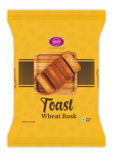 Karachi Toast Wheat Rusk 200g
