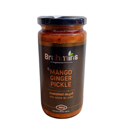 BRAHMINS MANGO GINGER PICKLE 400G