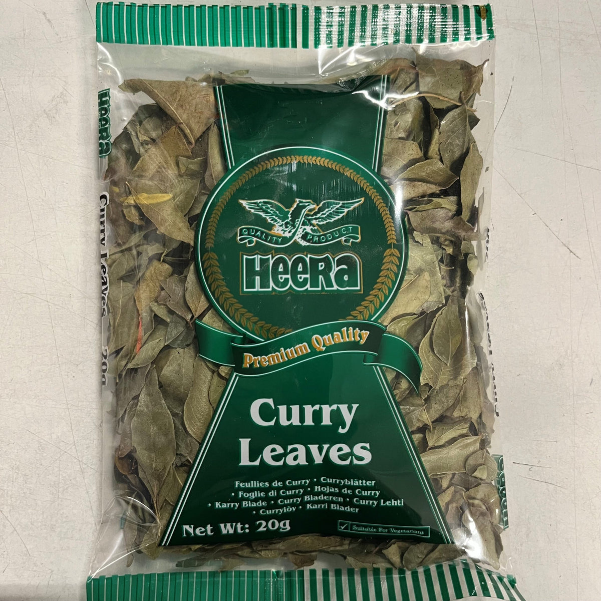 Heera Curry Leaves Dry 20g � Aromatic Dried Indian Herb