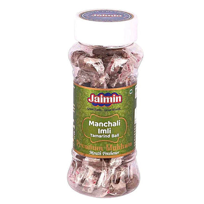 Jaimin Manchali Imli Tamarind Ball 100g - Sweet & Zesty Tamarind Candy