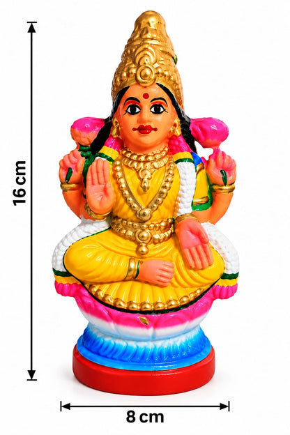 Navratri Clay Goddess Balambigai (Lakshmi) Golu Doll