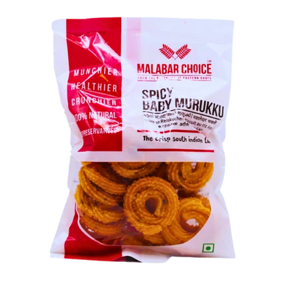 MALABAR CHOICE SPICY BABY MURUKKU 135G