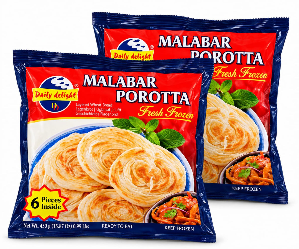 Daily Delight Malabar Porotta 330g (Pack of 2)