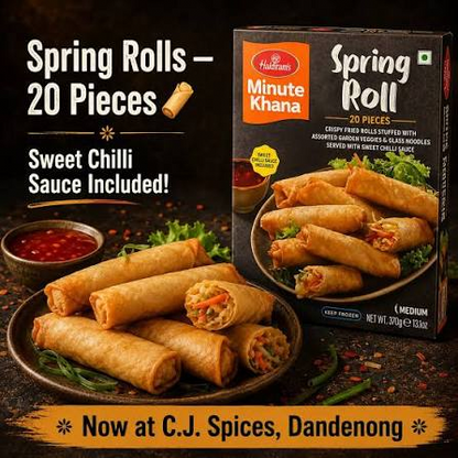 Haldiram's Spring Roll (20 Pieces) (Sweet Chilli Sauce Included)