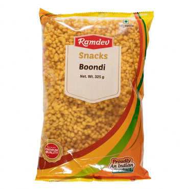 Ramdev Snacks Boondi 300g - Crispy Fried Pearls