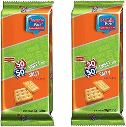 Britannia 50 50 Family Pack 372g - Ideal for Family Snacking