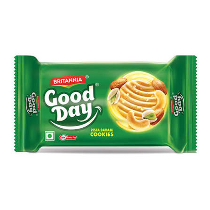 Britannia Good Day Pista Almond 72g - Crunchy Nutty Cookies