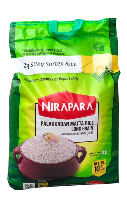 Nirapara Matta Rice 10kg � Authentic Kerala Red Rice