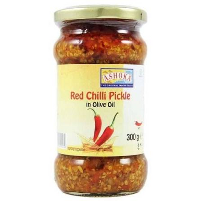 Ashoka Red Chilli Pickle 300g Traditional Indian Tang