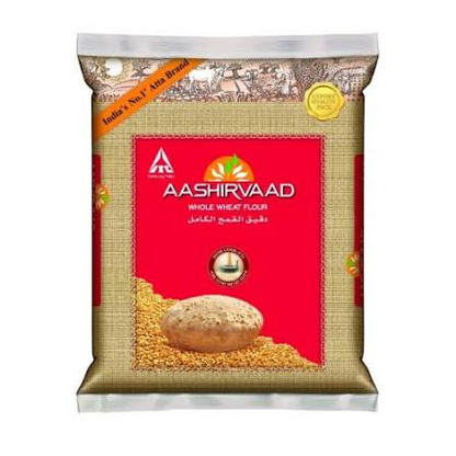 Aashirvaad Whole Wheat Flour (Export Pack)