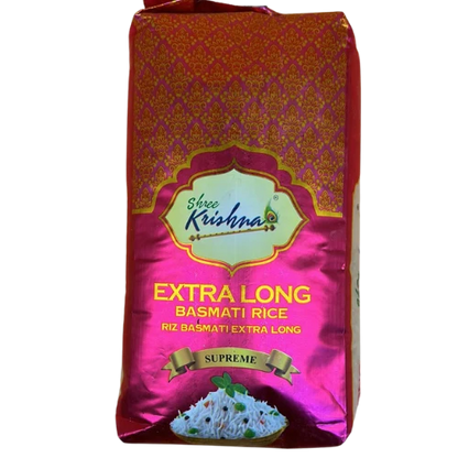 SHREE KRISHNA EXTRA LONG BASMATI RICE 1KG