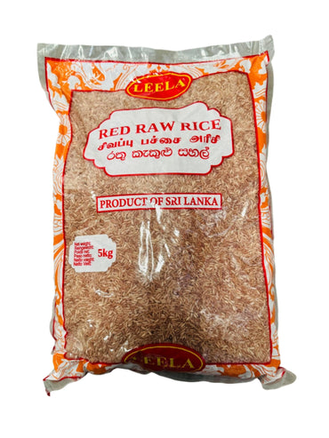 Leela Red Raw Rice (Double Polished) 1kg