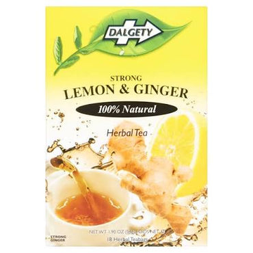Dalgety Strong Lemon & Ginger 48g � Zesty And Warming Invigorator