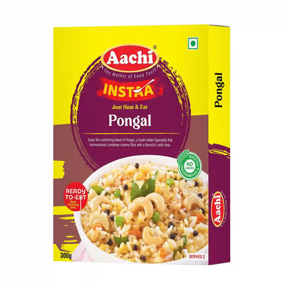 Aachi Ven Pongal - Ready to Eat 300gm(Buy 1 Get 1 Free)