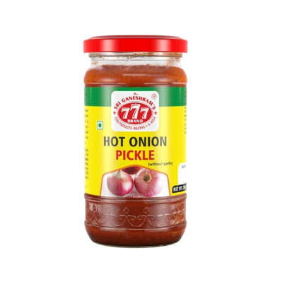 777 Hot Onion Pickle 300 Gm